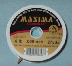 Maxima Chameleon leader and tippet material